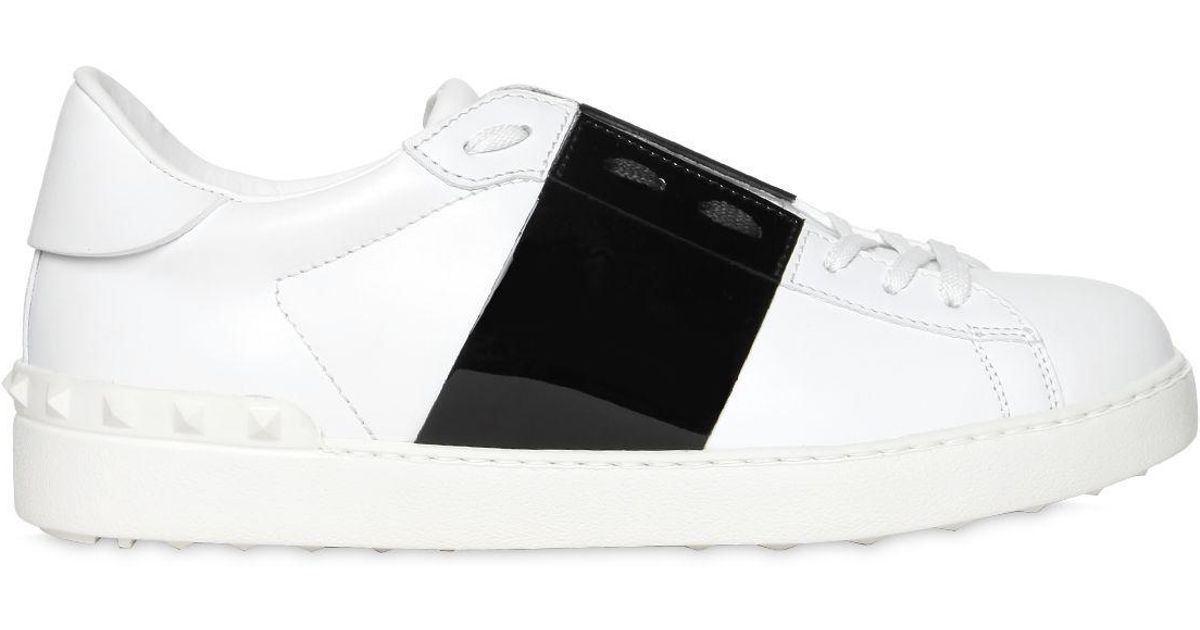 valentino sneakers white and black