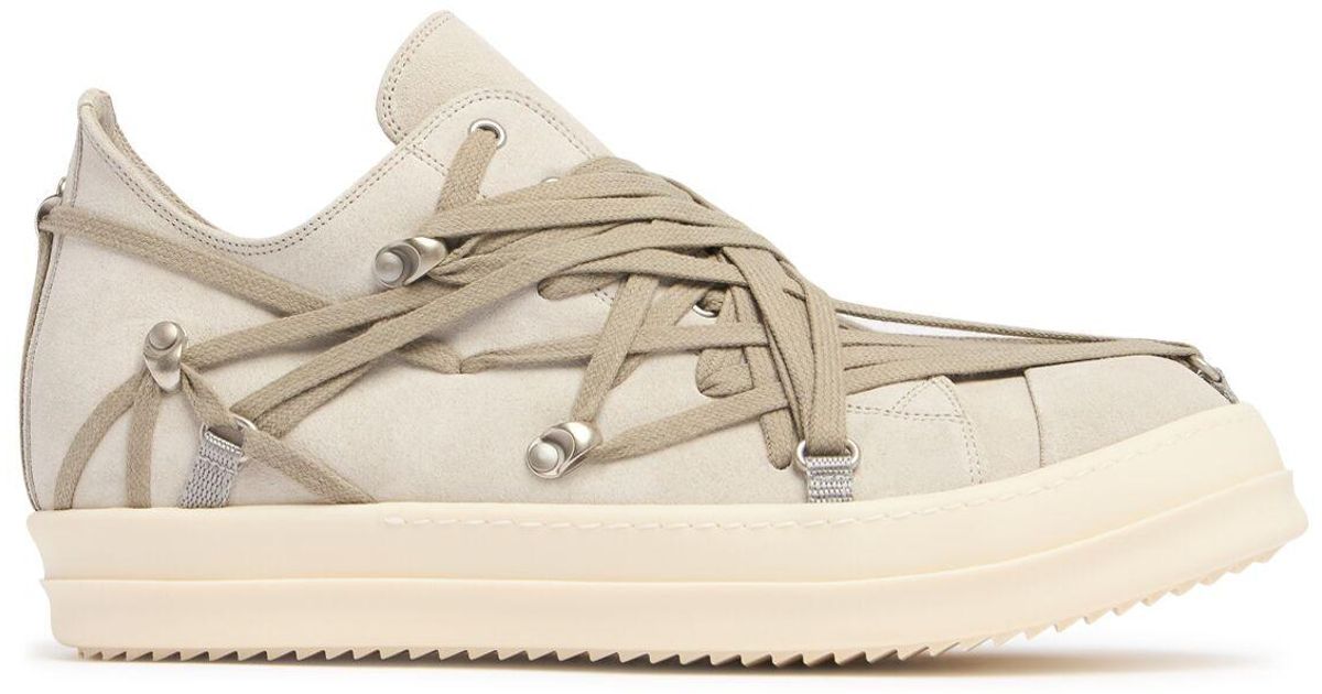 スニーカー RICK OWENS MEGALACED SNEAKERS Rick Owens Megalaced Low Sneakers for Men | Lyst Canada