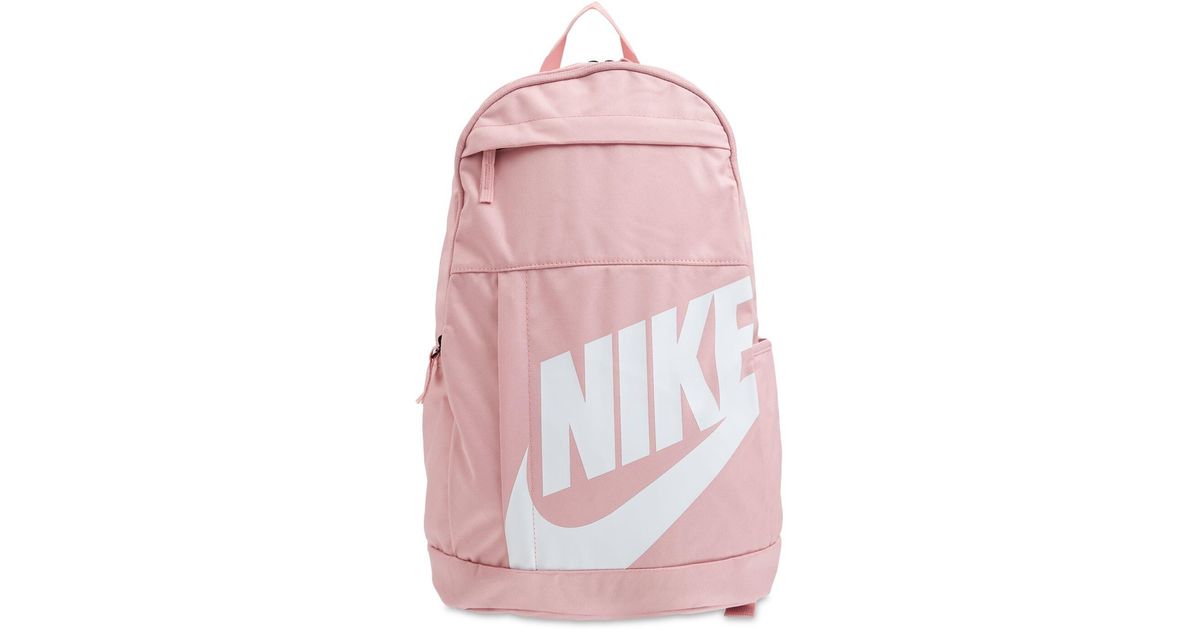 Nike Logo Backpack in Pink | Lyst UK