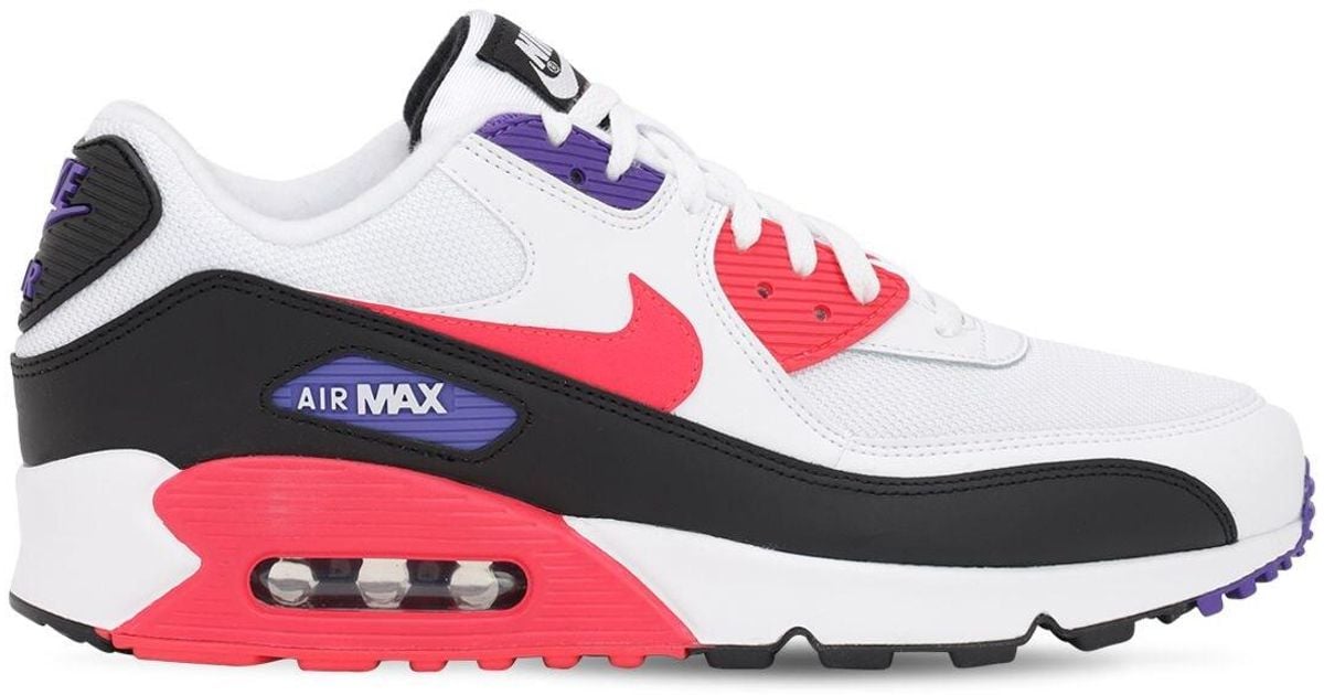 red and white air max 90