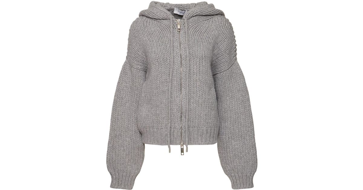 J.s-luxe GI’N’GI KNITTED HOOD The Micro Trend: Bonnets & Knitted Hoods | SheerLuxe