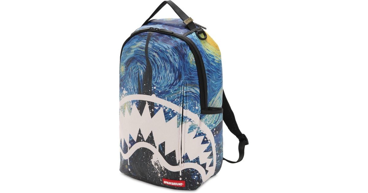 Sprayground Van Gogh Shark Backpack in 