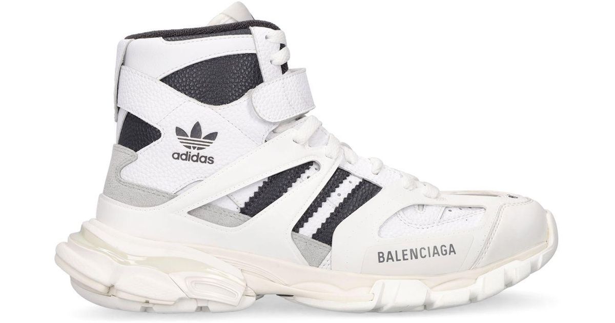 Balenciaga Adidas Track Forum Sneakers in White for Men | Lyst Balenciaga Adidas Track Forum Sneakers in White for Men | Lyst