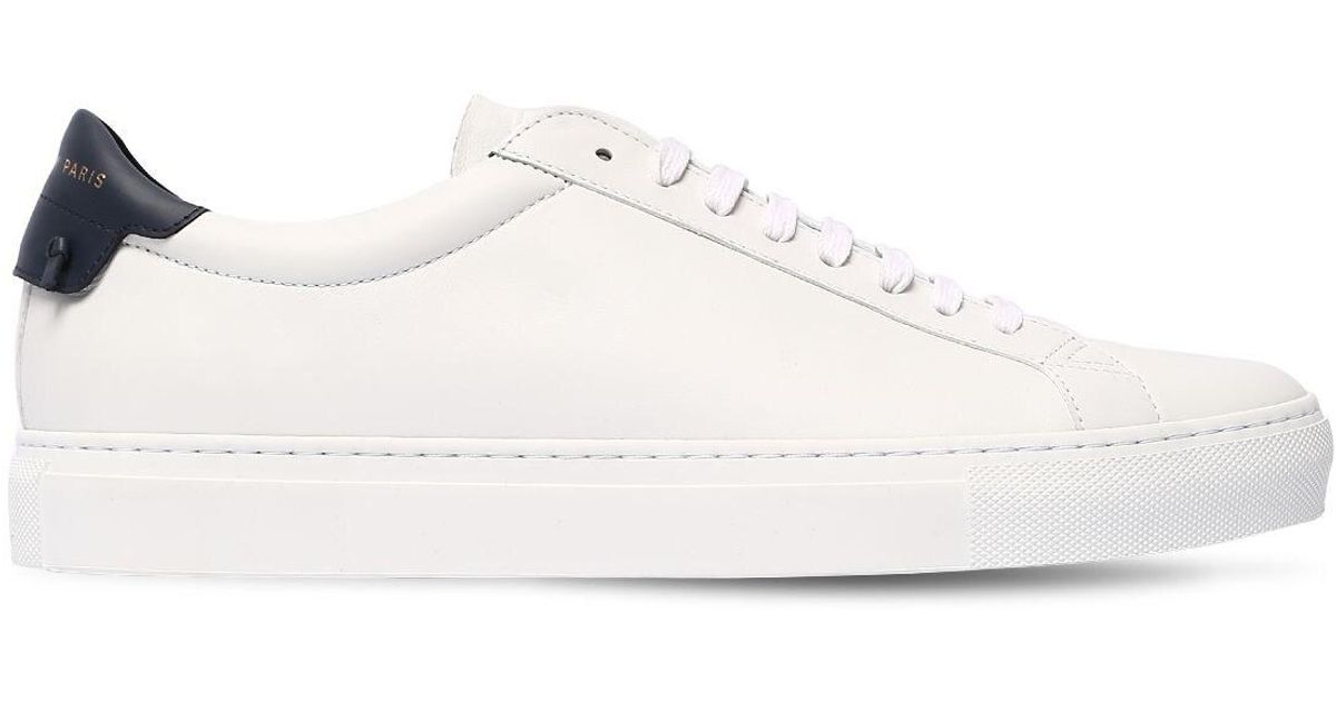 Givenchy Leather Urban Street Sneakers in White/Navy (White) for Men ...