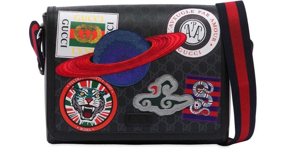 gucci messenger bag patches