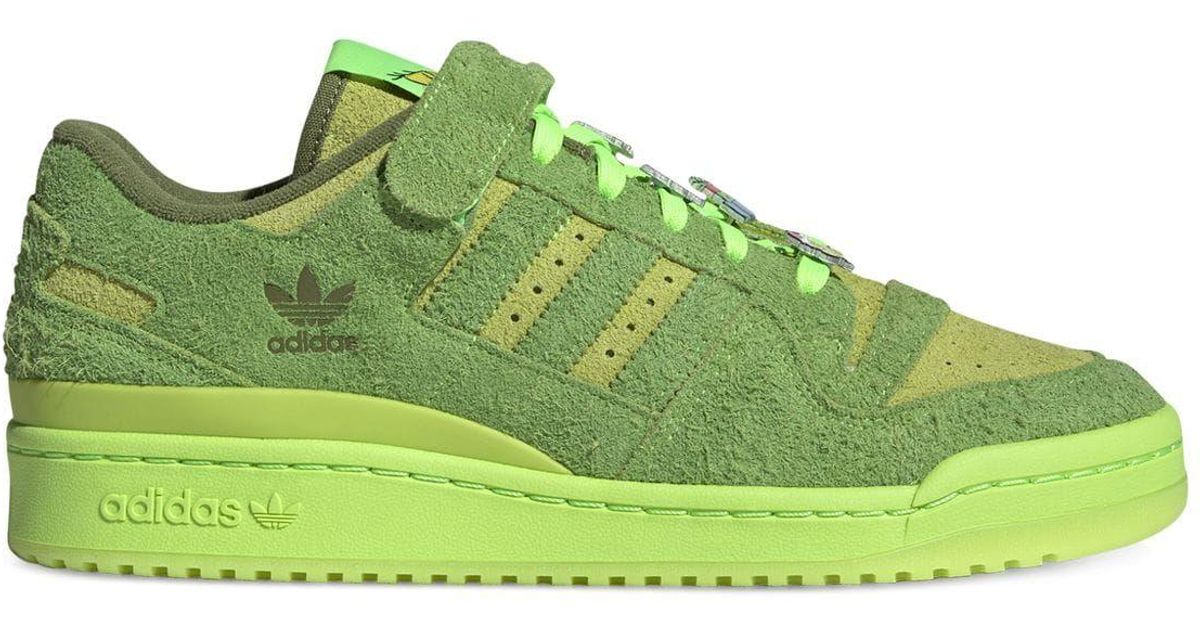 adidas originals forum low grinch