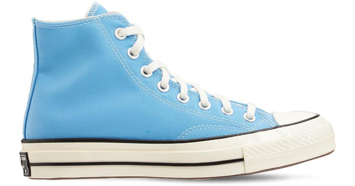 Converse Cotton Chuck 70 Hi Sneakers in University Blue (Blue) for Men ...
