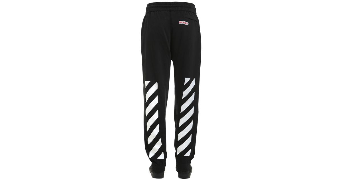 off white black sweatpants