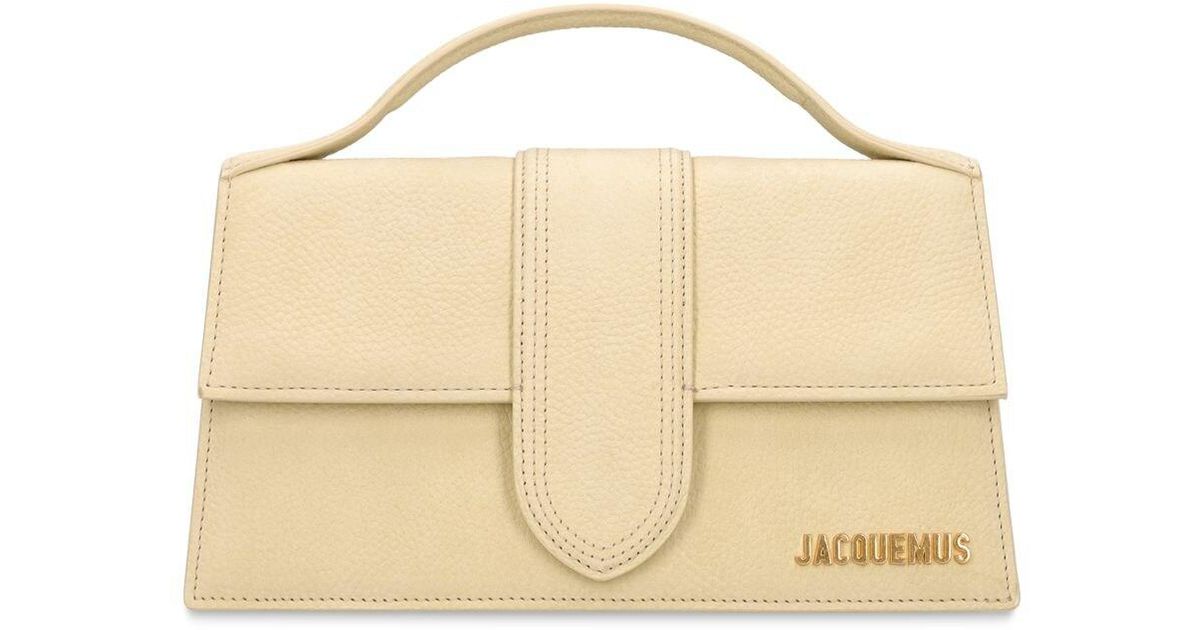 Sac En Cuir Grainé Le Grand Bambino Jacquemus Lyst