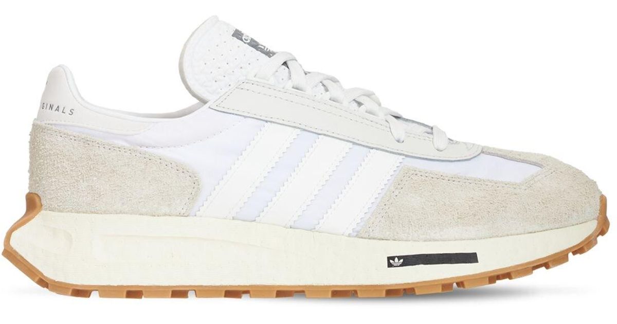 adidas Originals Synthetic Retropy E5 Sneakers in White for Men - Lyst
