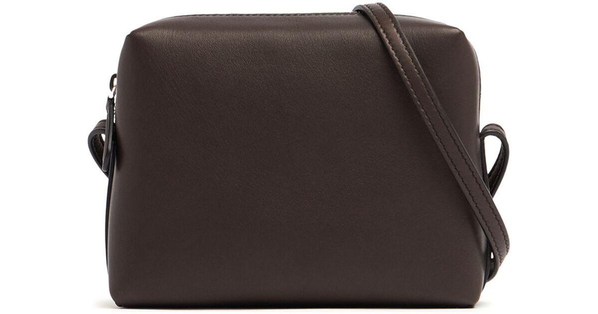 The Row Regent ナッパレザークロスボディバッグ The Row Regent ナッパレザークロスボディバッグ ブラウン | Lyst