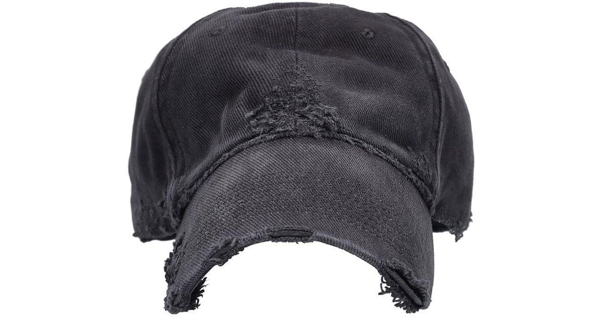 Balenciaga Dog Bite Hat in Black for Men | Lyst