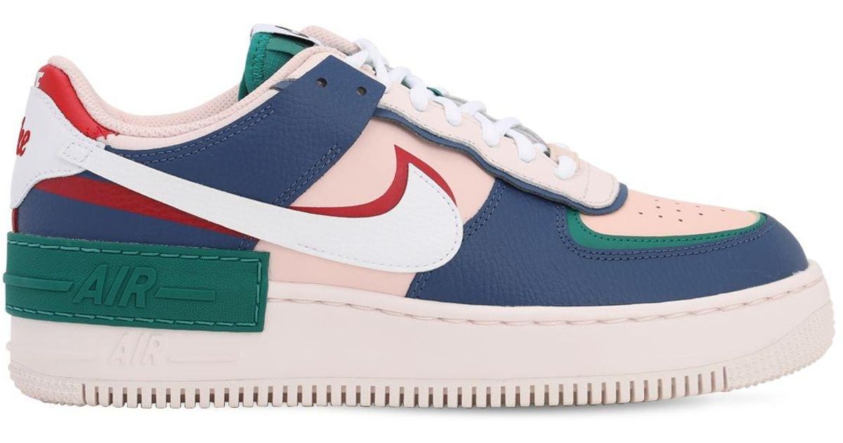 Nike W Nsw Af1 Shadow Sneakers in Blue | Lyst