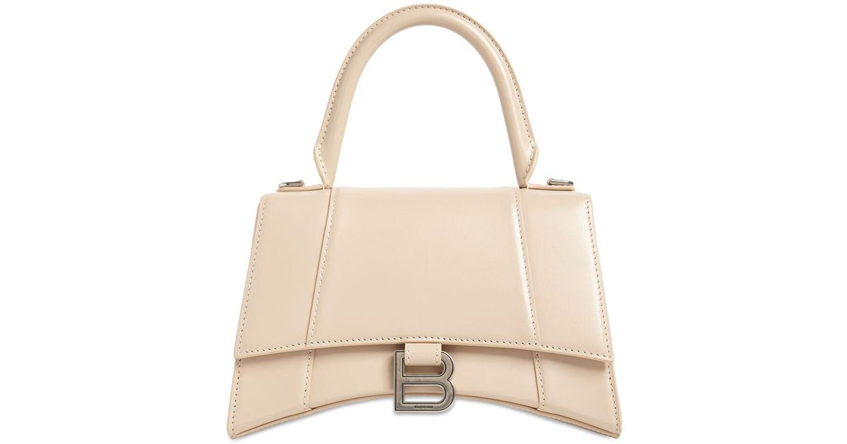 balenciaga hourglass bag beige