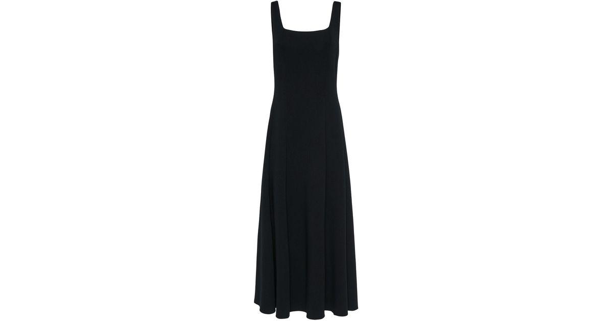 関税込み＊S Max Mara＊ Platani scuba jersey midi dress Milano-knit jersey midi dress, navy | Weekend Max Mara