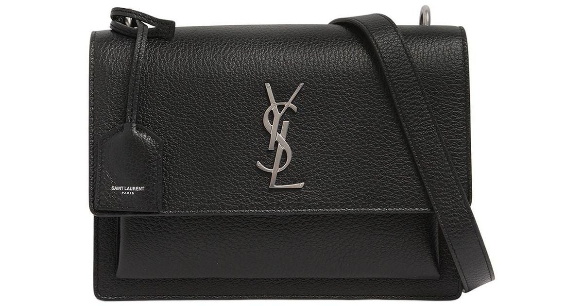 sunset medium in grained leather