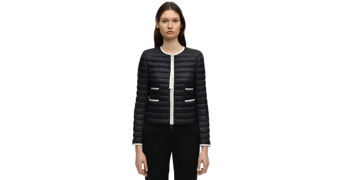 Moncler Baillet Down Coat in Black 