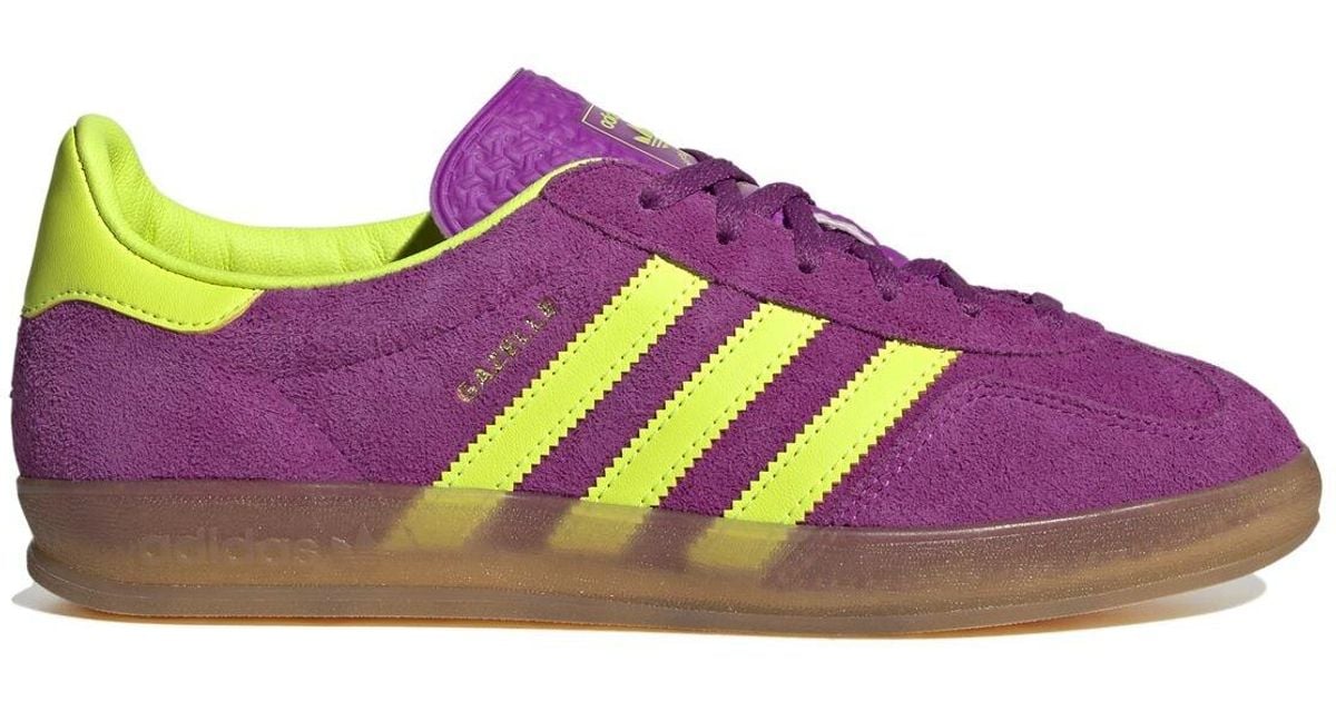 Sneakers gazelle indoor di adidas Originals in Viola Lyst