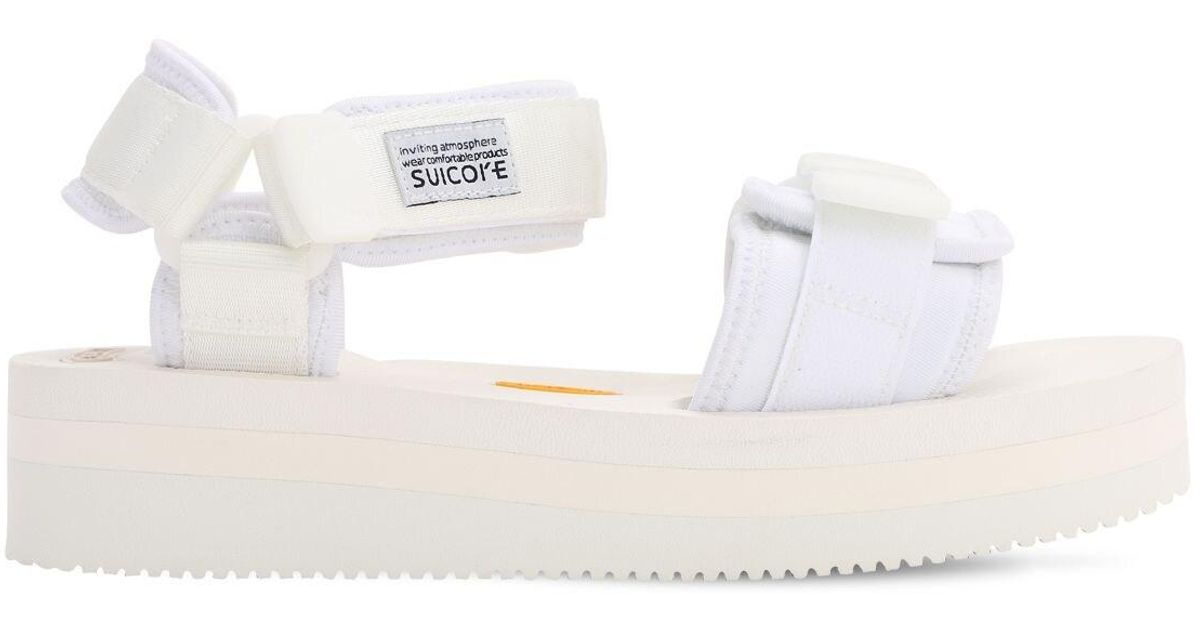 Suicoke Synthetic Cel-vpo Sandals in White - Lyst