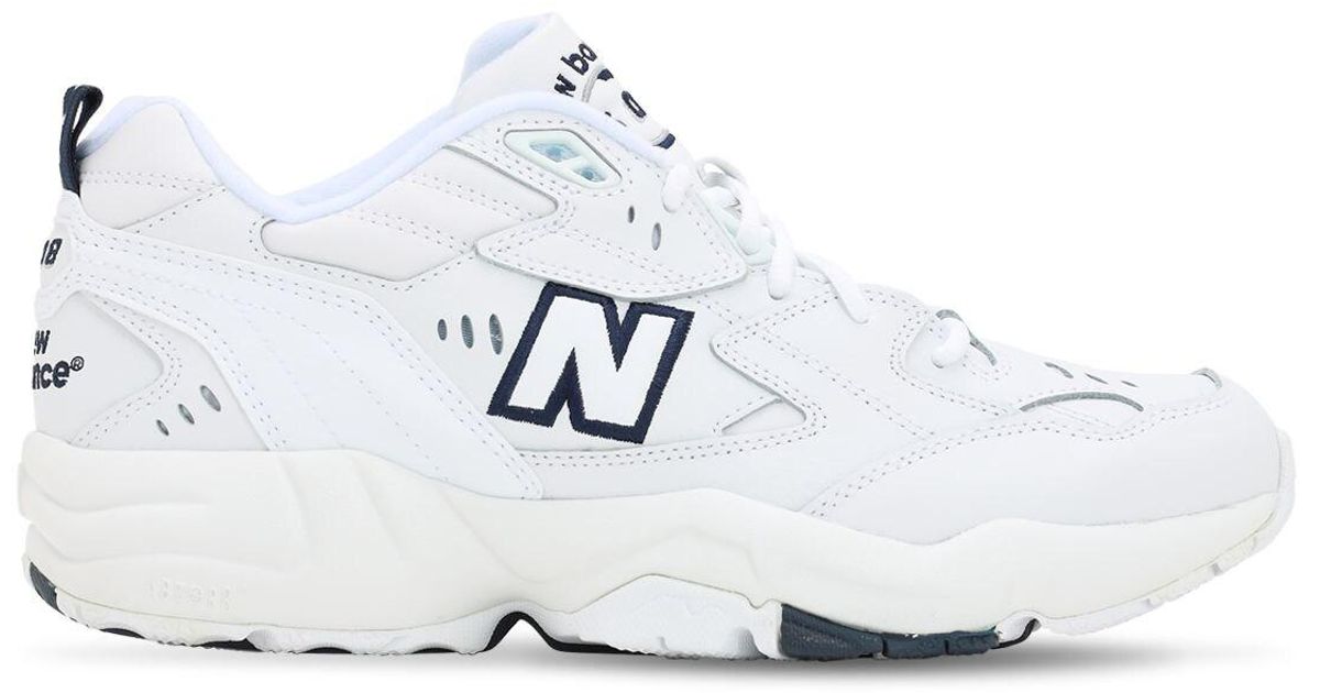 new balance 608 white flat