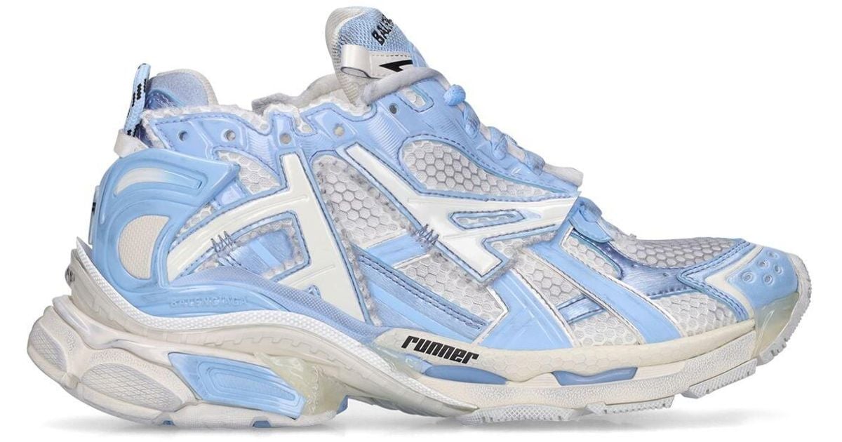 balenciaga runners femme bleu