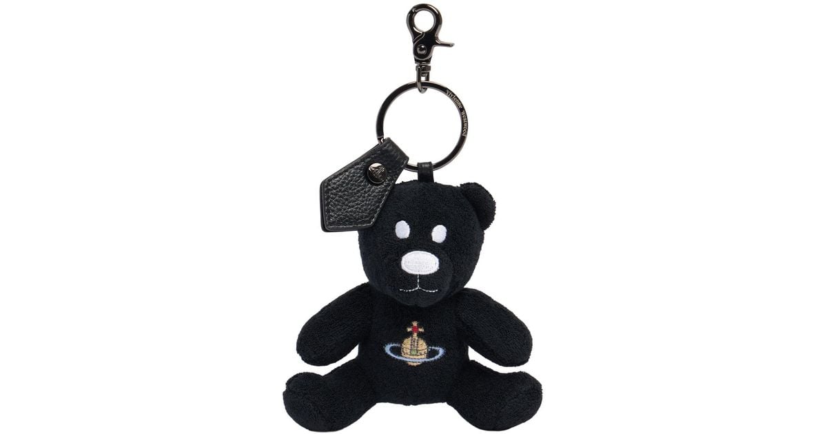 Vivienne Westwood Toweling Teddy Bear Cotton Keyring in