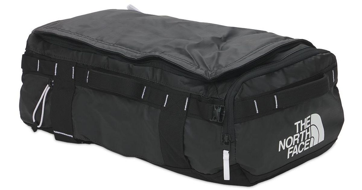 The North Face 32l Base Camp Voyager Duffle Bag in Black/White (Black