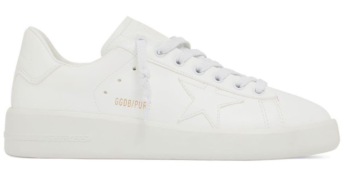 Golden Goose 20mm Pure Bio Based Sneakers in White | Lyst