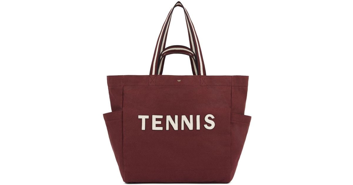 Anya Hindmarch Household Tennis Tote Bag in Red Lyst