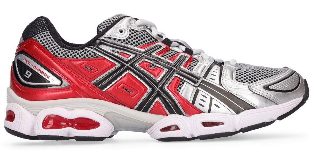 asics gel nimbus red