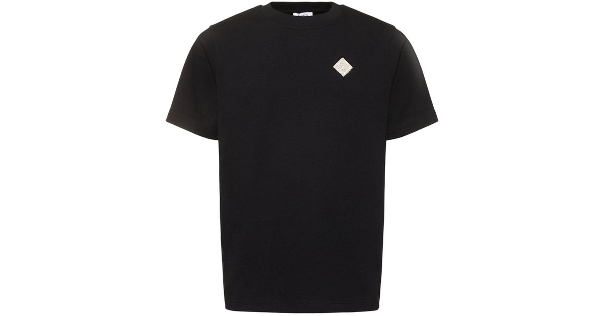 メンズ CASABLANCA Pearl Diamond Cc Tシャツ ブラック | Lyst