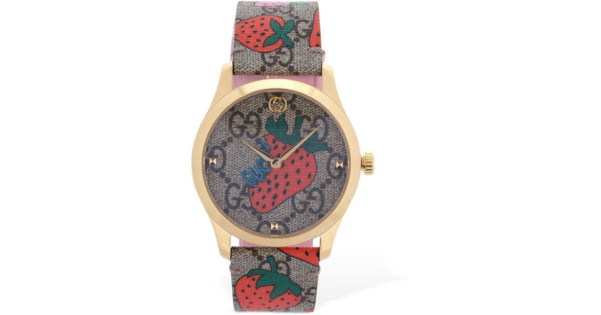Strawberry Gucci Watch Discount Sale 
