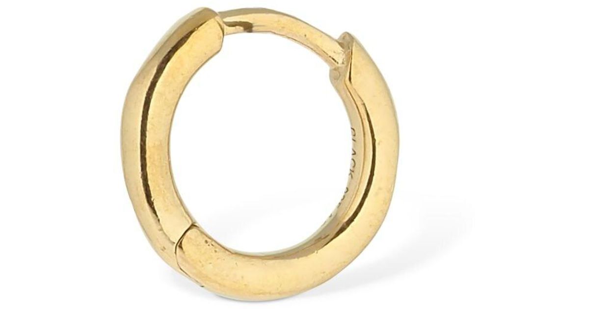 Maria Black Marco 8 Huggie Mono Earring in Metallic | Lyst UK