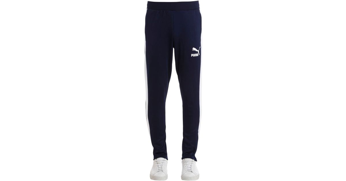 Puma Select T7 Archive 1968 Tech Blend Track Pants in Navy (Blue) for Men |  Lyst