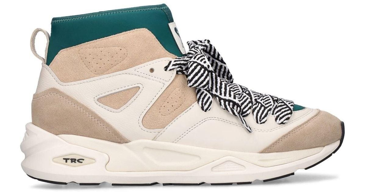 【AMI PARIS 】 PUMA コラボ Blaze Mid Marshmallow Light Sand AMI PARIS 】 PUMA コラボ Blaze Mid Marshmallow Light Sand