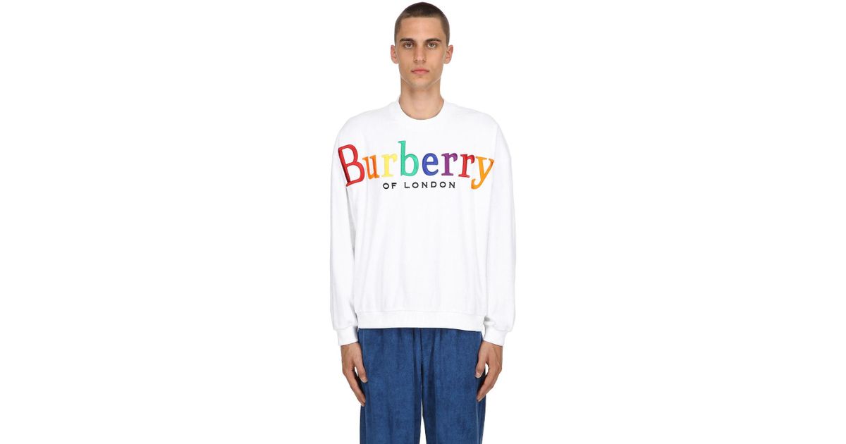 burberry rainbow hoodie