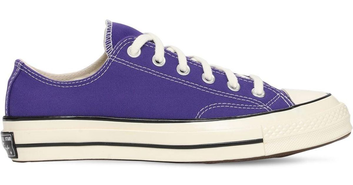 converse 70s low purple