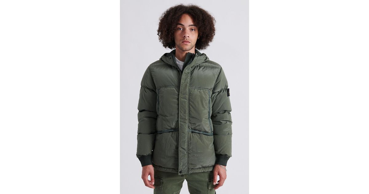 stone island nylon metal down tc