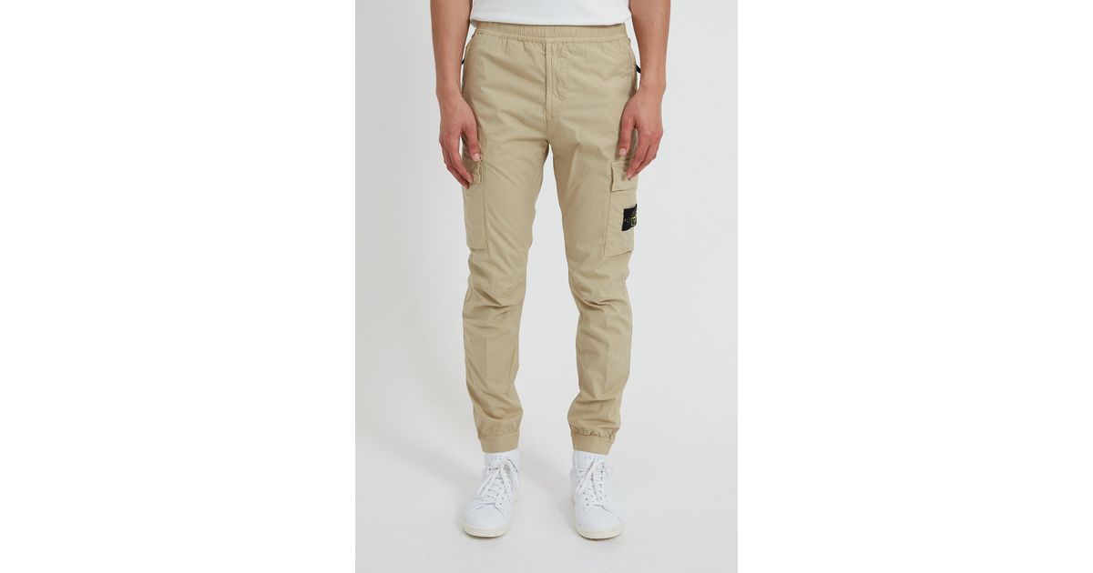 Stone Island 31303 Stretch Cotton Tela 