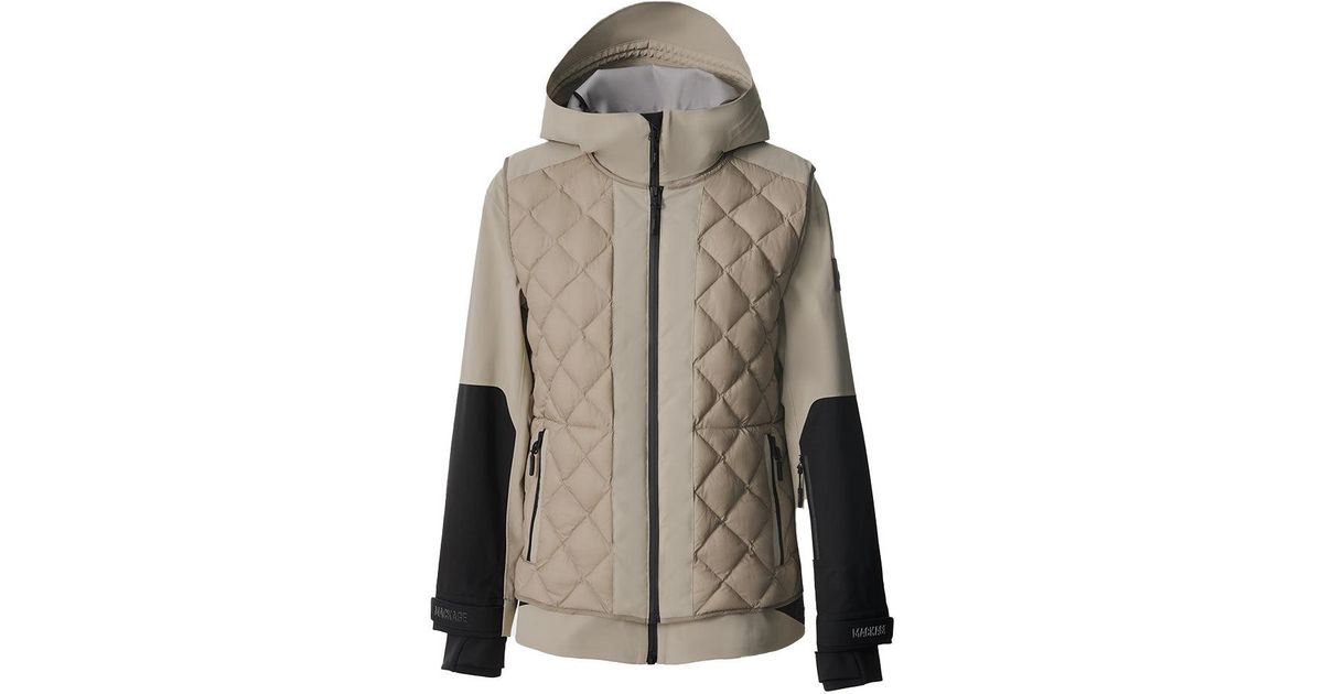 Mackage Katla 3-In-1 Ski Jacket With Removable Down Vest in Brown | Lyst