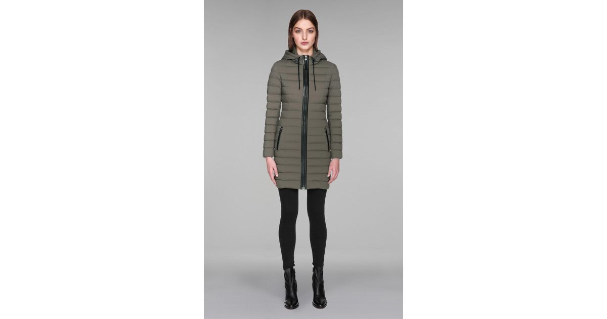 mackage calna down maxi coat