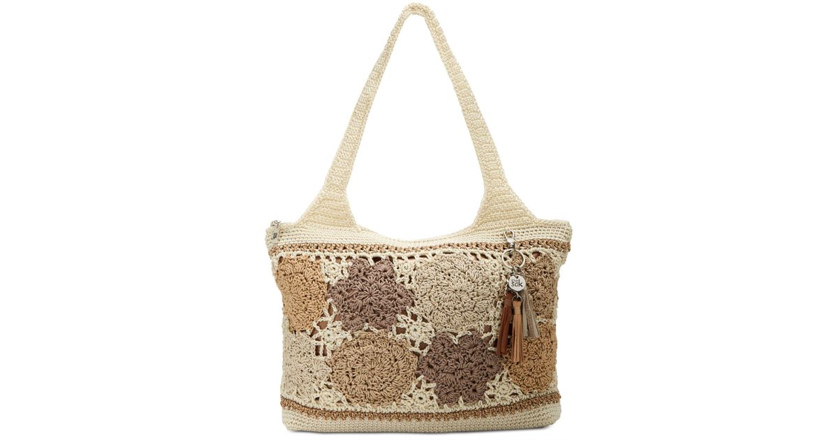 The sak casual outlet classic crochet tote