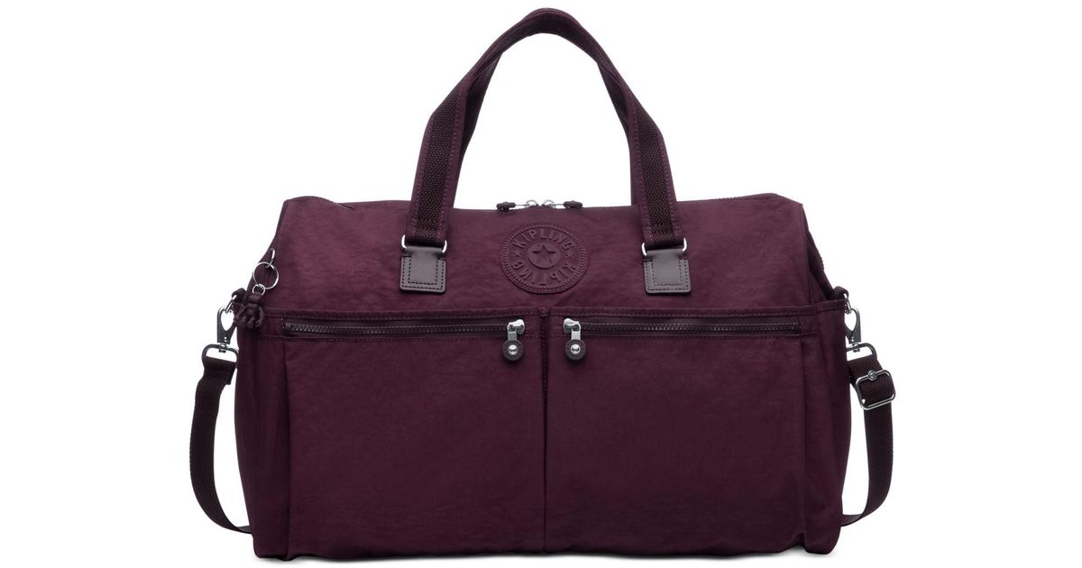 Kipling Itska Extralarge Duffle Bag in Purple Lyst