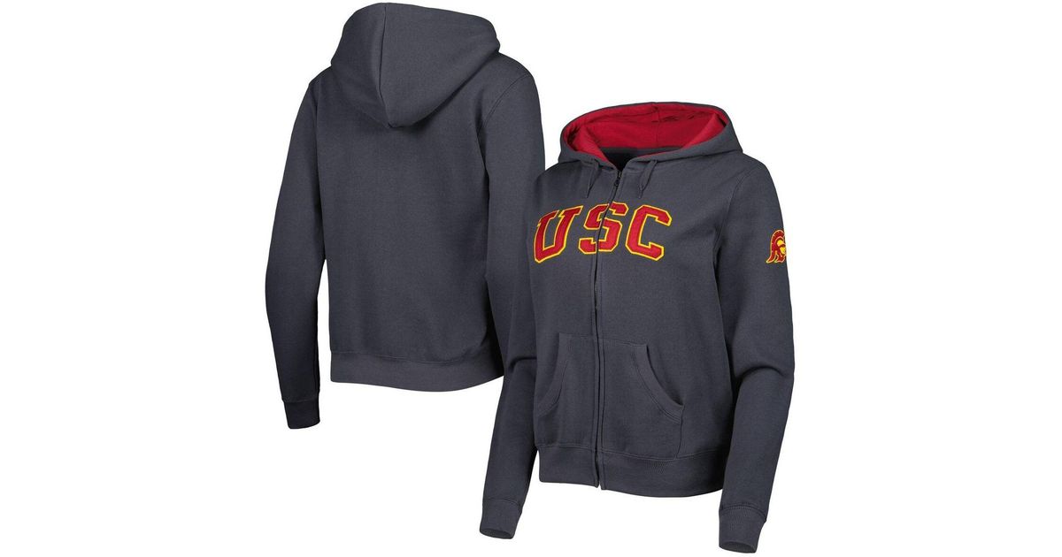 Usc top zipper hoodie