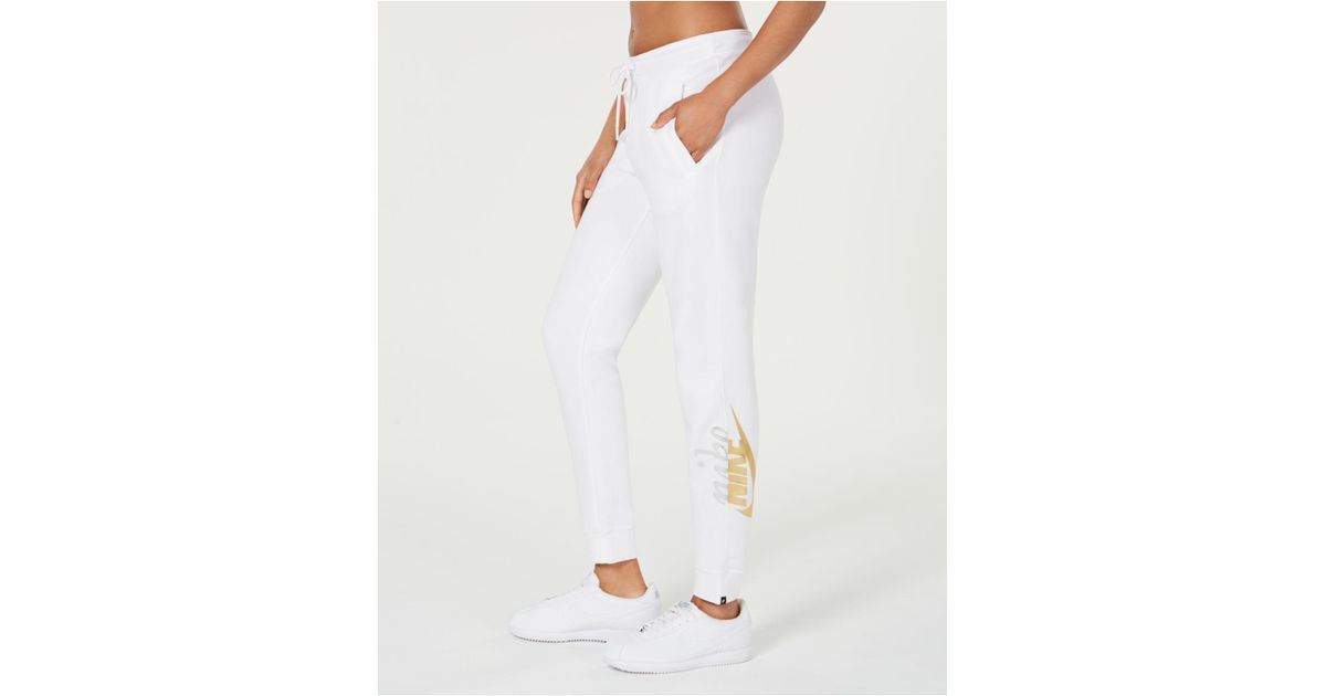 nike rally metallic pants