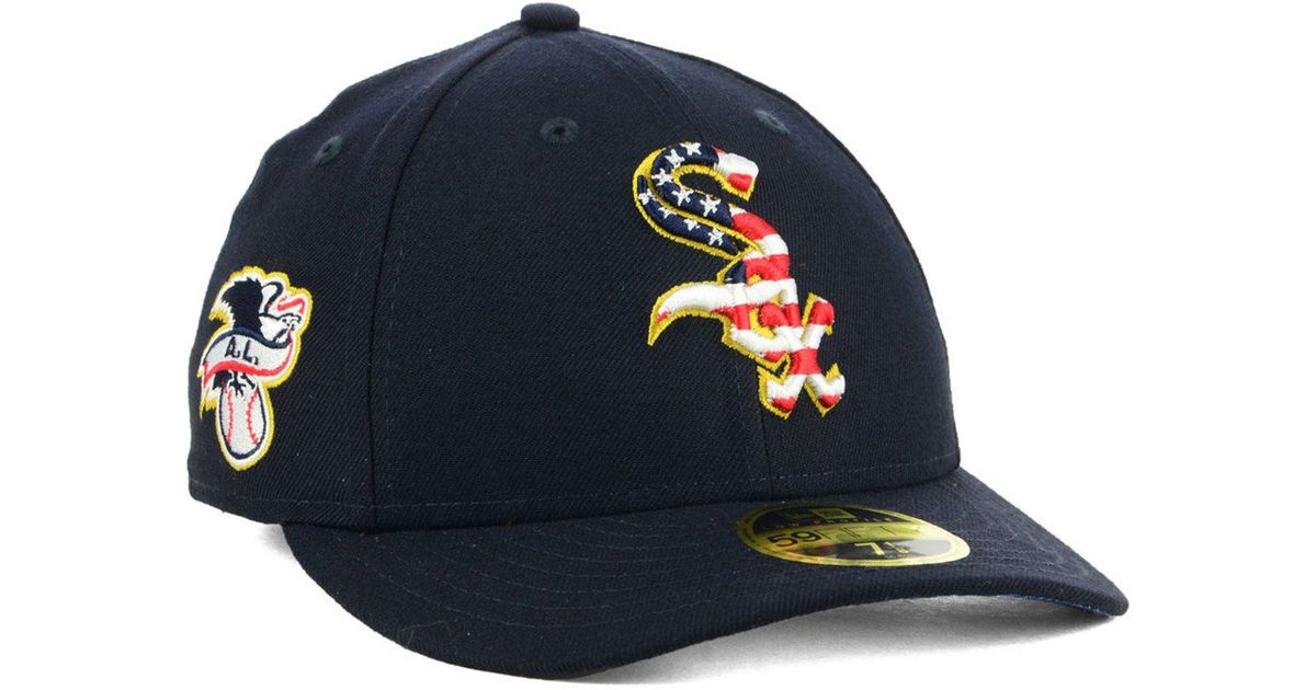 exquisite style presenting order online KTZ Synthetic Chicago White Sox Stars And Stripes Low Profile ... exquisite style presenting order online KTZ Synthetic Chicago White Sox Stars And Stripes Low Profile ...