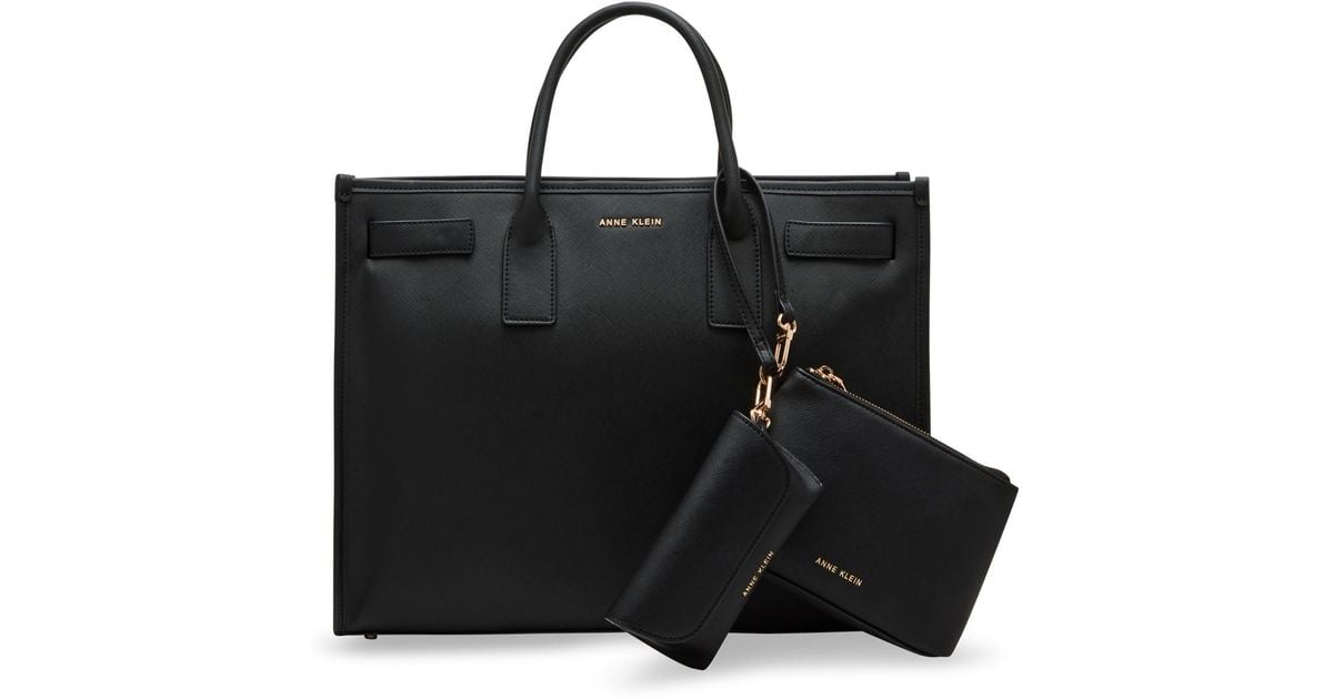 Black Anne Klein Handbags Macys Anne Klein Crossbody Bags For
