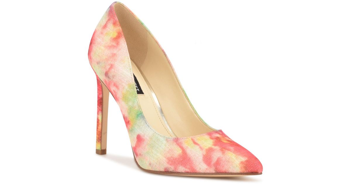 Nine West Tatiana Stiletto Pointy Toe Dress Pumps in Pink | Lyst