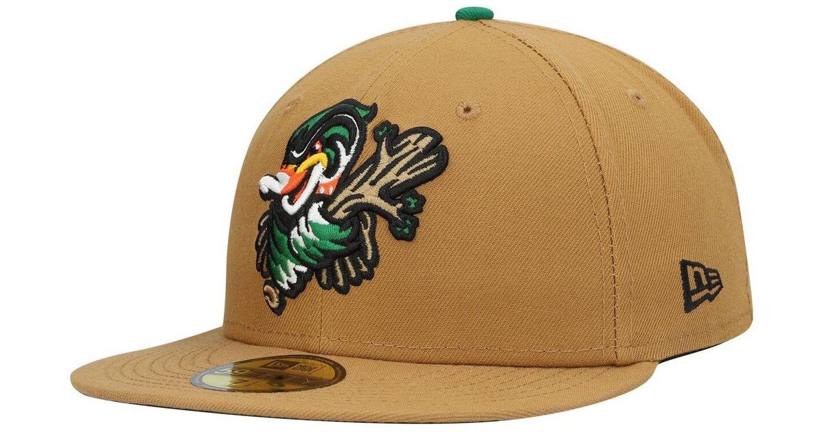 KTZ Natural Down East Wood Ducks Authentic Collection Team Alternate