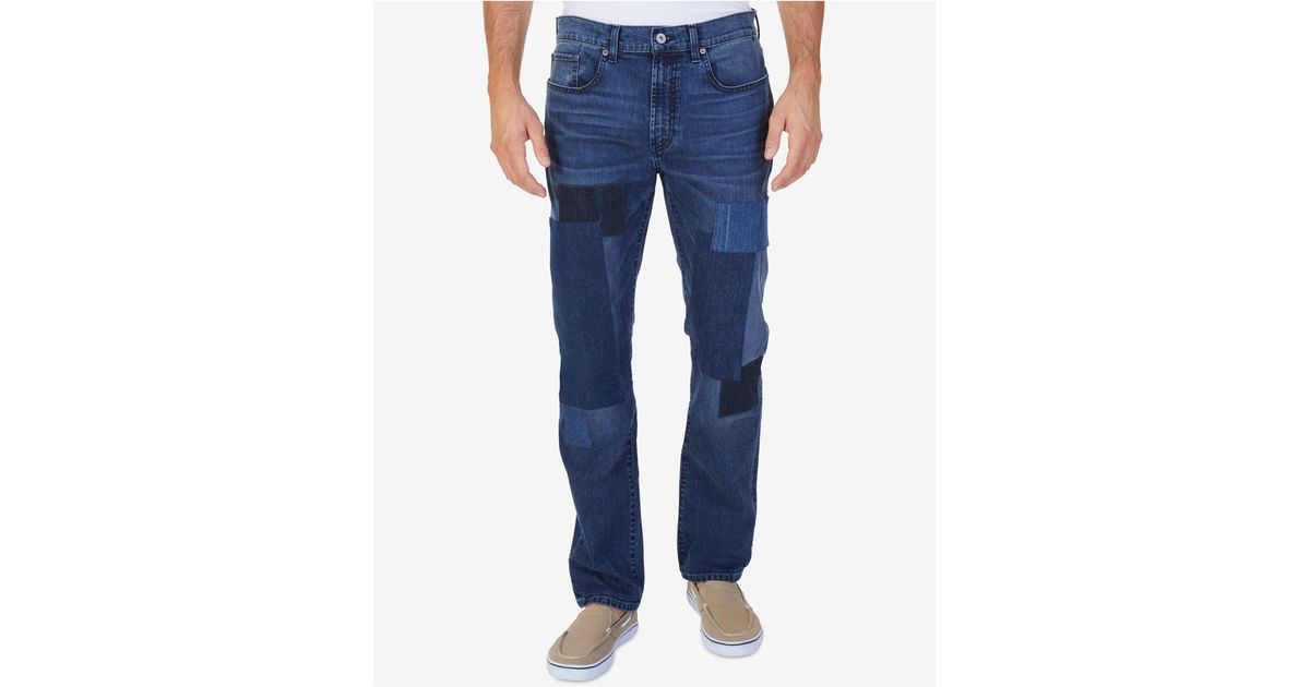 nautica straight fit stretch jeans